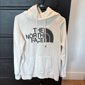 The North Face Cream Hoodie Sweatshirt
